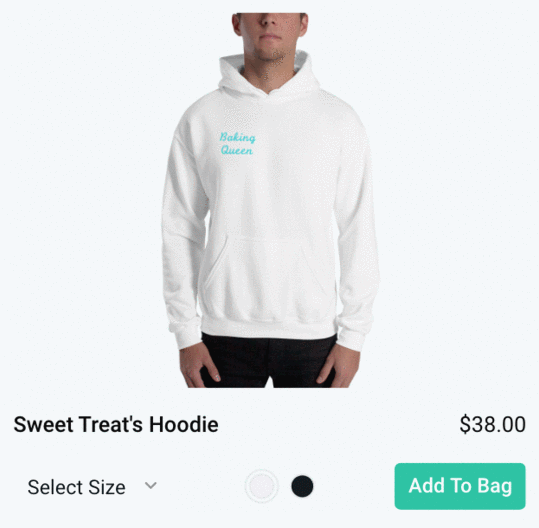 sweet treats merch gif
